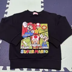 スーパーマリオ　　トレーナー　110cm