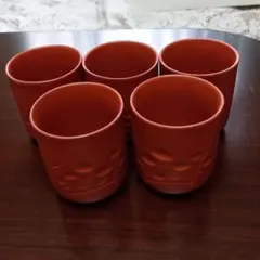 常滑焼 湯呑み茶碗 5個セット