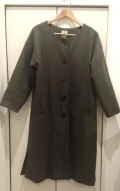 samansa mos2 サマンサモスモス コート グレー