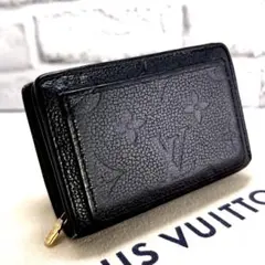 ルイヴィトン アンプラント ポルトフォイユ クレア コンパクト ノワール