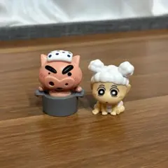 きゃらゆ～フィギュアコレクション クレヨンしんちゃん ～のんびりバスタイム～２種