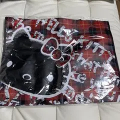 【新品未使用品】ハローキティ トートバッグ チェック柄