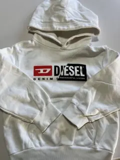 DIESEL ホワイト パーカー 6サイズ