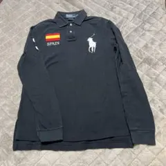 Polo by Ralph Lauren 黒長袖 ポロシャツ M