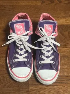 VANS 紫/ピンク ハイカットスニーカー