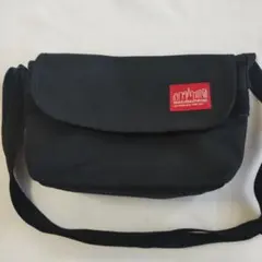 マンハッタンポーテージ　ショルダーバッグ　メッセンジャーバッグ　ブラック