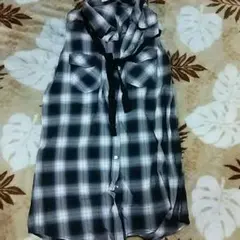 Sサイズ ノースリーブ チェック ワンピース