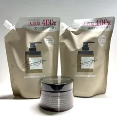 cocone クレイクリームシャンプー2個セット&モイスチュアリペアヘアマスク