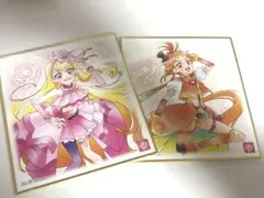 ☆プリキュア 色紙ART7　 キュアバタフライ＆キュアウイング セット☆