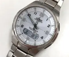 CASIO  WAVE CEPTOR ソーラー電波　腕時計
