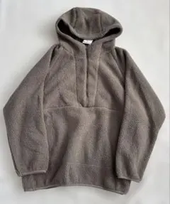 アメリカンホリック　ボアフード付きパーカー　ボア　モカ