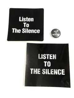 NUMBER (N)INE バッジ LISTEN TO THE SILENCE - メルカリ