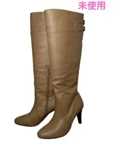 ベージュ ロングブーツ　未使用