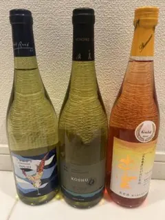 일본 와인, 3종 세트, 샤르도네, 고슈
