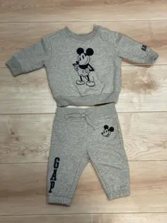 Disney GAP ミッキーマウス スウェットセットアップ 3-6M 60cm