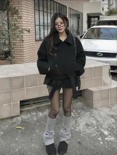 値下げしました！SHEIN 春コート　スタンドカラーオーバーコート