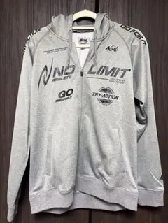 Nishi ニシ パーカー 陸上 Lサイズ 175cm グレー