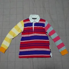 Denim Dangerous ストライプポロシャツ 130