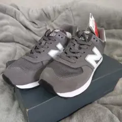 ニューバランス 574 クラシック グレー 24.5cm