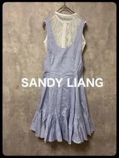 ★未使用タグ付きSANDYLIANG ロンハーマン　メッシュパネルミニドレスのサムネイル