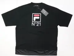 新品 N°21 × FILA ヌメロヴェントゥーノ フィラ Tシャツ Lのサムネイル