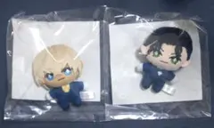 セガラッキーくじ 名探偵コナン D賞 ぬいぐるみマスコット 安室透 赤井秀一