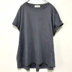 【INED イネド】グレー　半袖カットソー　Tシャツ　綿100% 9/M【H3のサムネイル
