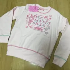 S*り様 新品未使用 メゾピアノ トレーナー ピンク 140cm