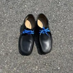 uk7.5 Clarks leather wallabee black blueのサムネイル