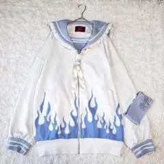 美品⭐︎Jamie ファイヤー 特攻服 パーカー セーラー M［B366］のサムネイル