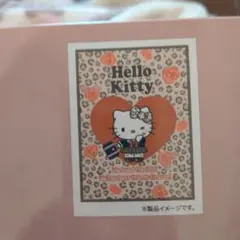 キティちゃん　豹柄　ブランケット 毛布　寝具　コギャル　敷パットのサムネイル