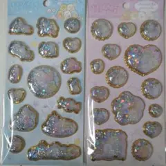 すみっコぐらしキラっとぷくぷくエアーシール　 2シートセット