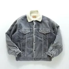 リーバイス コーデュロイ ボア ジャケット グレー【XL相当】