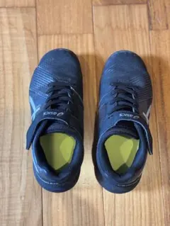 asics ブラック スニーカー レーザービーム 19cm