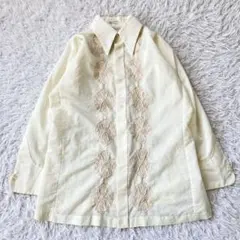 ヴィンテージ 70s Pearl oftheOrient シャツ キューバシャツ