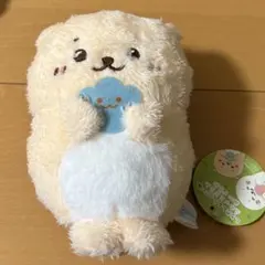 しろたん＆らっこいぬ　ふわっとごろんぬいぐるみ