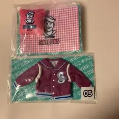 リカちゃん くじ セーラーズ 05 リカちゃんドレス スタジャン、小物セット
