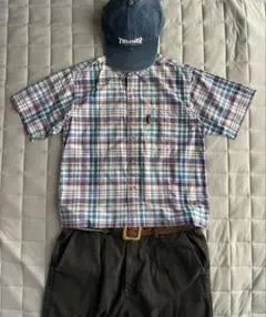 00s cityboy Columbia 短丈　ボックス　B.Dチェックシャツのサムネイル