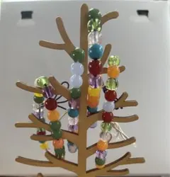 ビーズブレスレット　4個　　カラフル