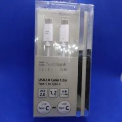 未使用品　USB2.0 Cable 1.2m Type-C to Type-C