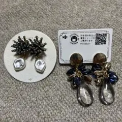 新品　Kaza イヤリング 2点セットのサムネイル