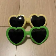 ハートのサングラス