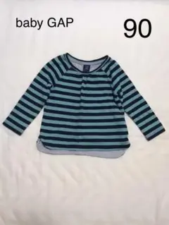 baby  GAP ボーダー　ロンT 90