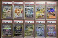 PSA 10 図鑑順 10連番 テラスタルフェス ブイズ SAR イーブイ進化