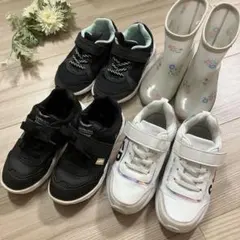 スニーカー 長靴 セット 18cm