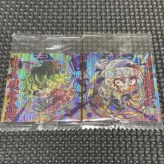 鬼滅の刃　シールウエハース 妓夫太郎　宇髄天元　2枚