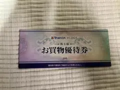 ヤマダ電機　お買い物優待券 株主優待券