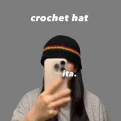 【ich010a】クロシェハット クラッシャーハット バケハ バケットハット