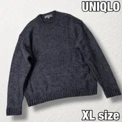 【イネス・デ・ラ・フレサンジュ × ユニクロ】ネップ柄ウール混ニットセーターXL