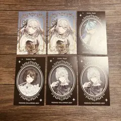 にじさんじ　ゴシックナイト　ハロウィン フォト風カード　セット
